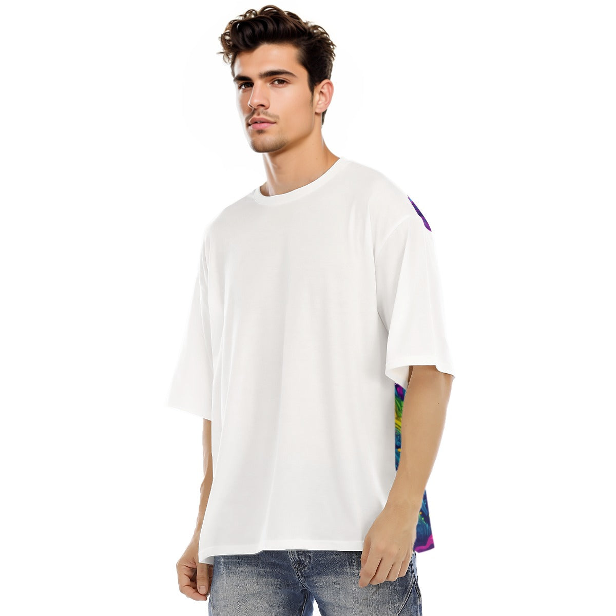 All-Over Print Men's Raglan Short Sleeve T-Shirt|180GSM COTTON