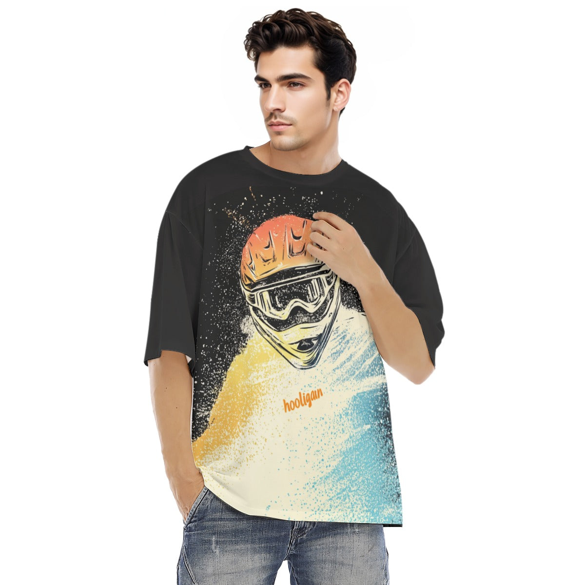 All-Over Print Men's Raglan Short Sleeve T-Shirt|180GMS COTTON