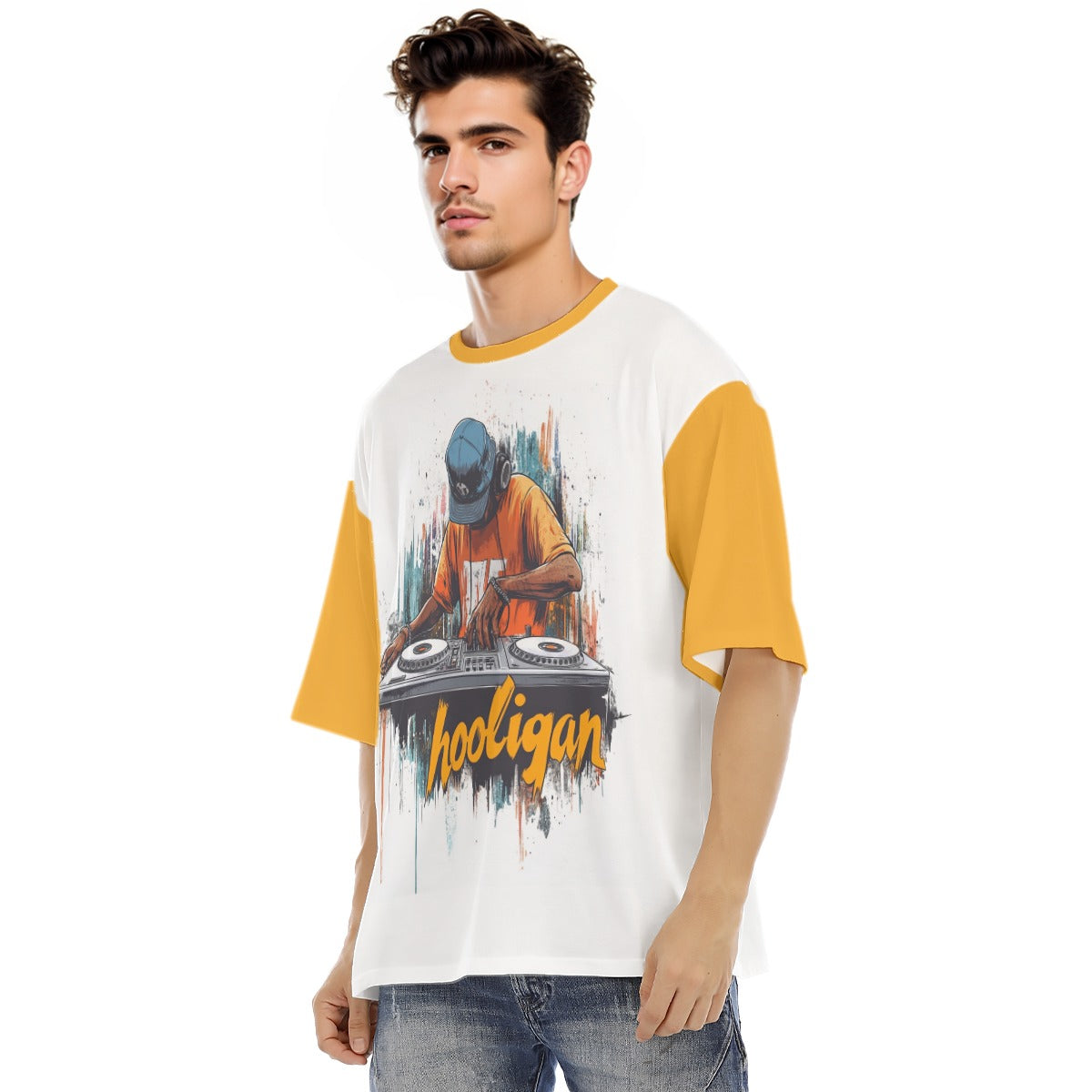 All-Over Print Men's Raglan Short Sleeve T-Shirt|180GMS COTTON