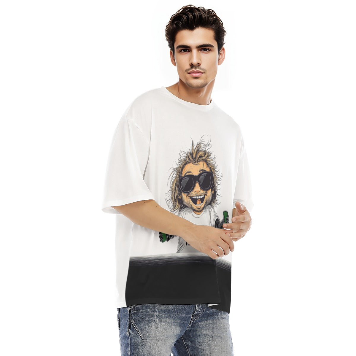 All-Over Print Men's Raglan Short Sleeve T-Shirt|180GMS COTTON