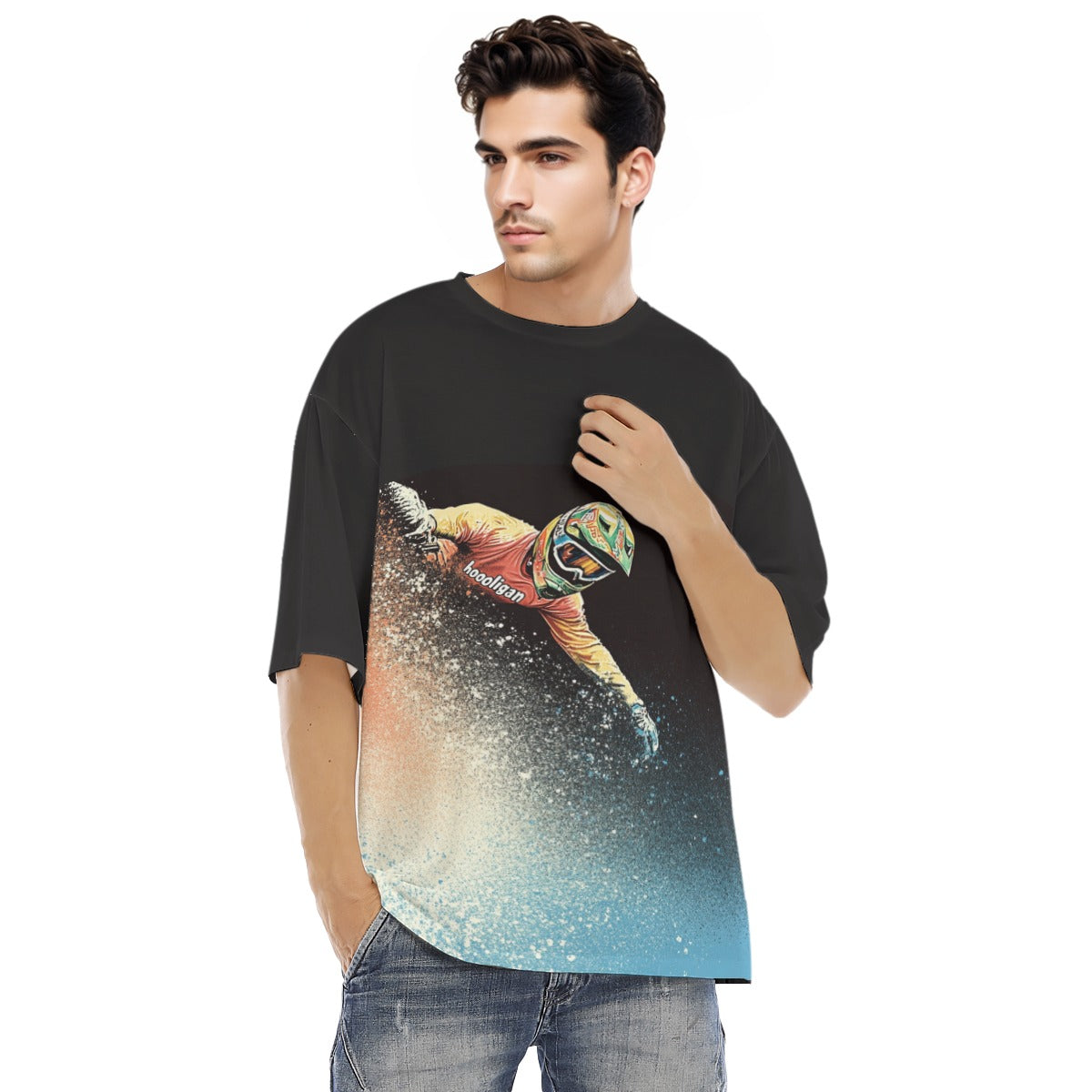 All-Over Print Men's Raglan Short Sleeve T-Shirt|180GMS COTTON