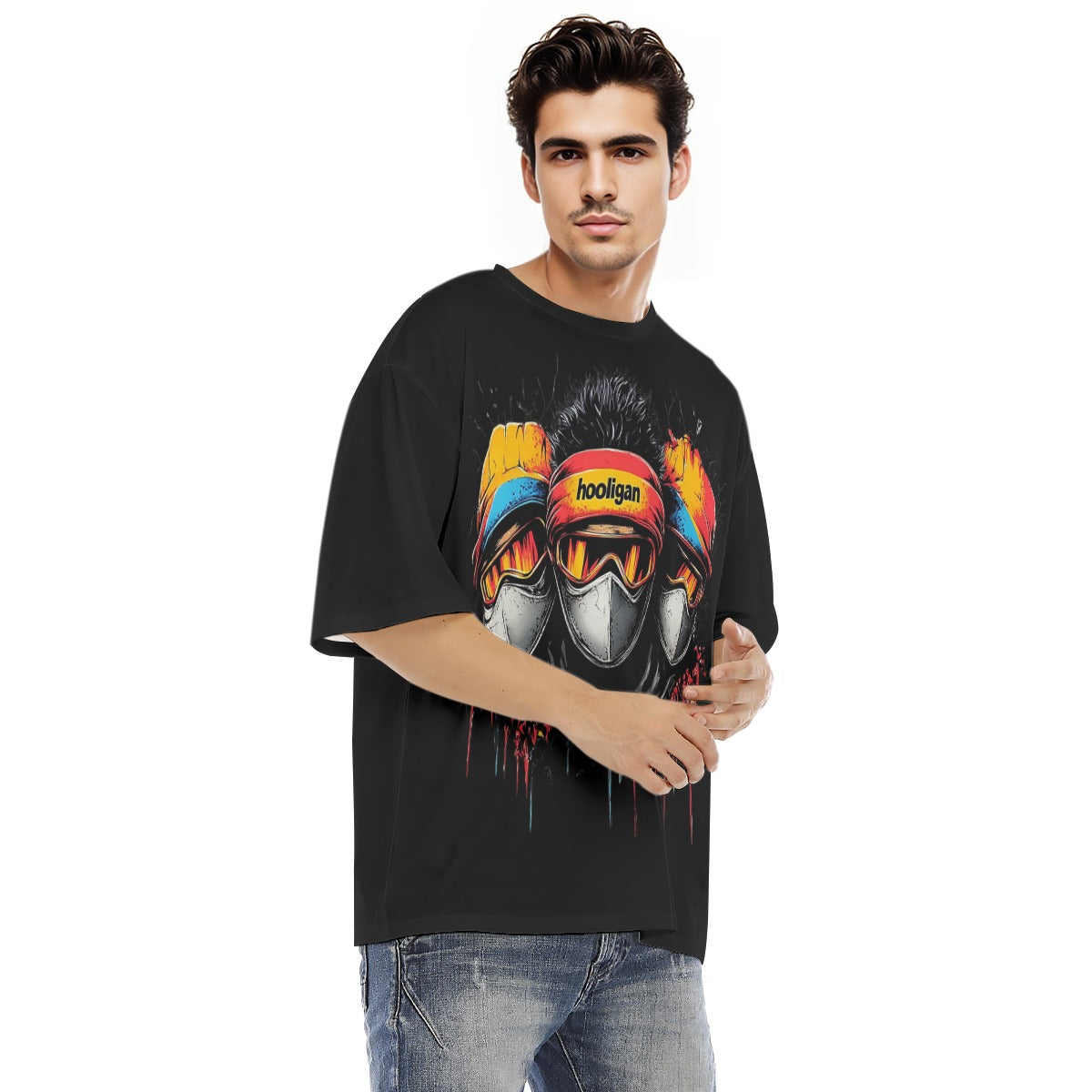 All-Over Print Men's Raglan Short Sleeve T-Shirt|180GSM COTTON