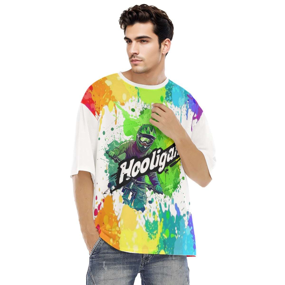 All-Over Print Men's Raglan Short Sleeve T-Shirt|180GMS COTTON