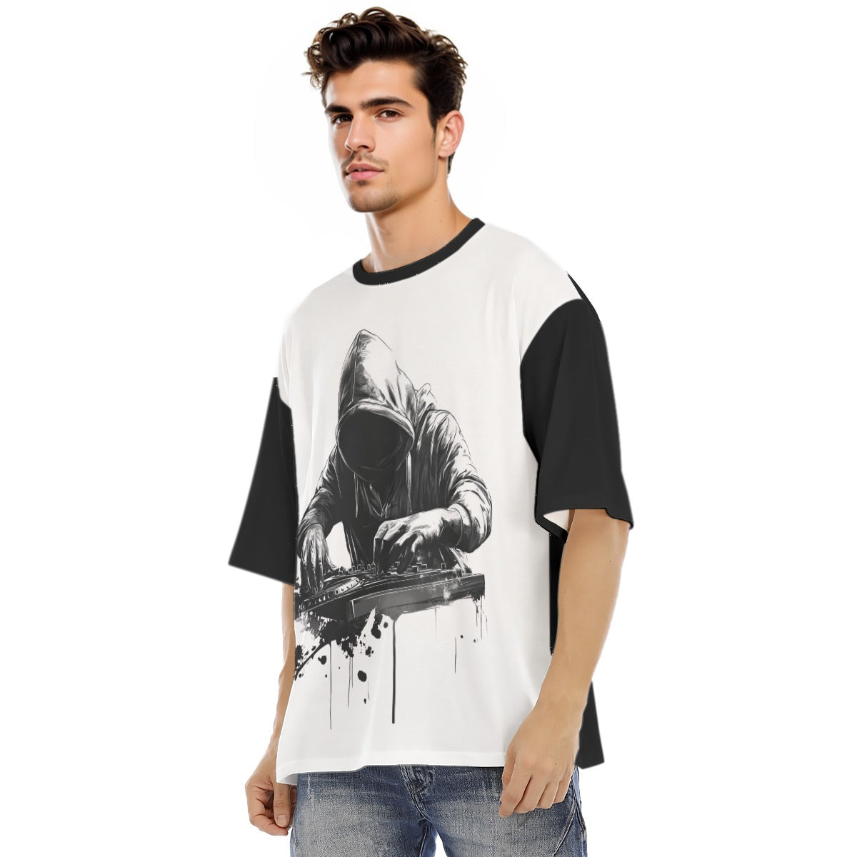 All-Over Print Men's Raglan Short Sleeve T-Shirt|180GMS COTTON