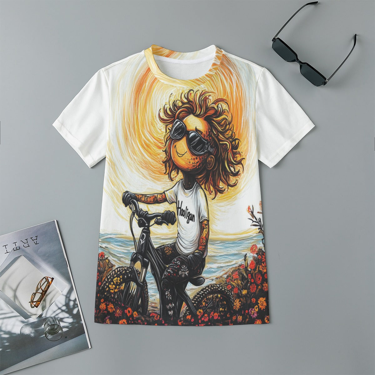 All-Over Print Children's Short-Sleeve T-Shirt | 180GSM Cotton