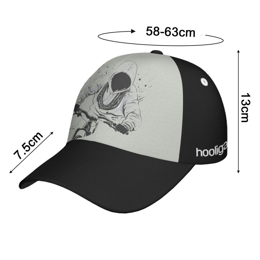 All-Over Print Peaked Cap With Box