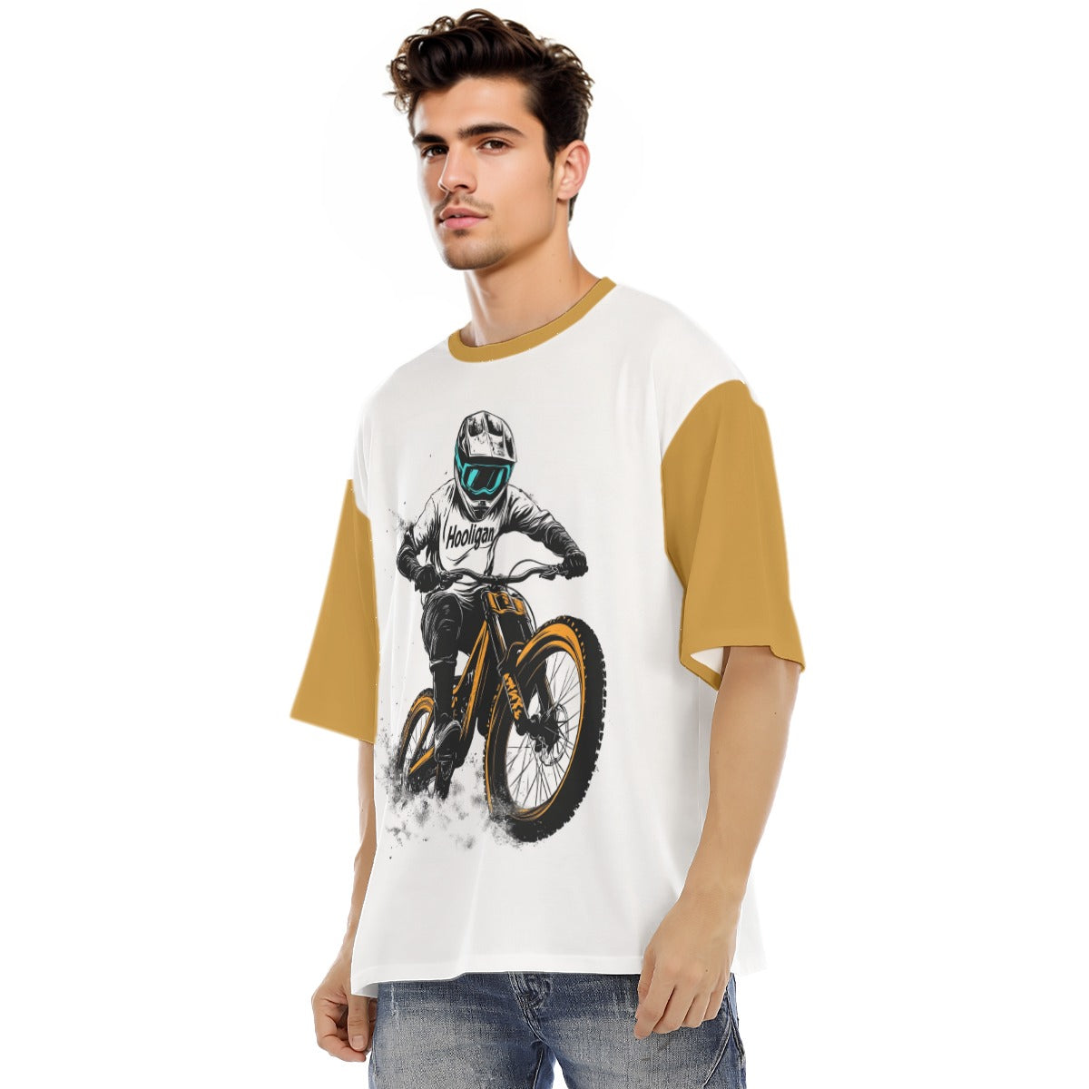 All-Over Print Men's Raglan Short Sleeve T-Shirt|180GMS COTTON