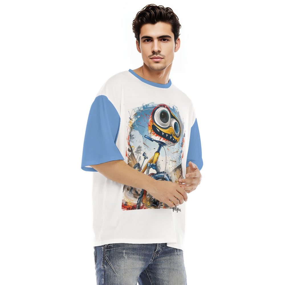 All-Over Print Men's Raglan Short Sleeve T-Shirt|180GMS COTTON