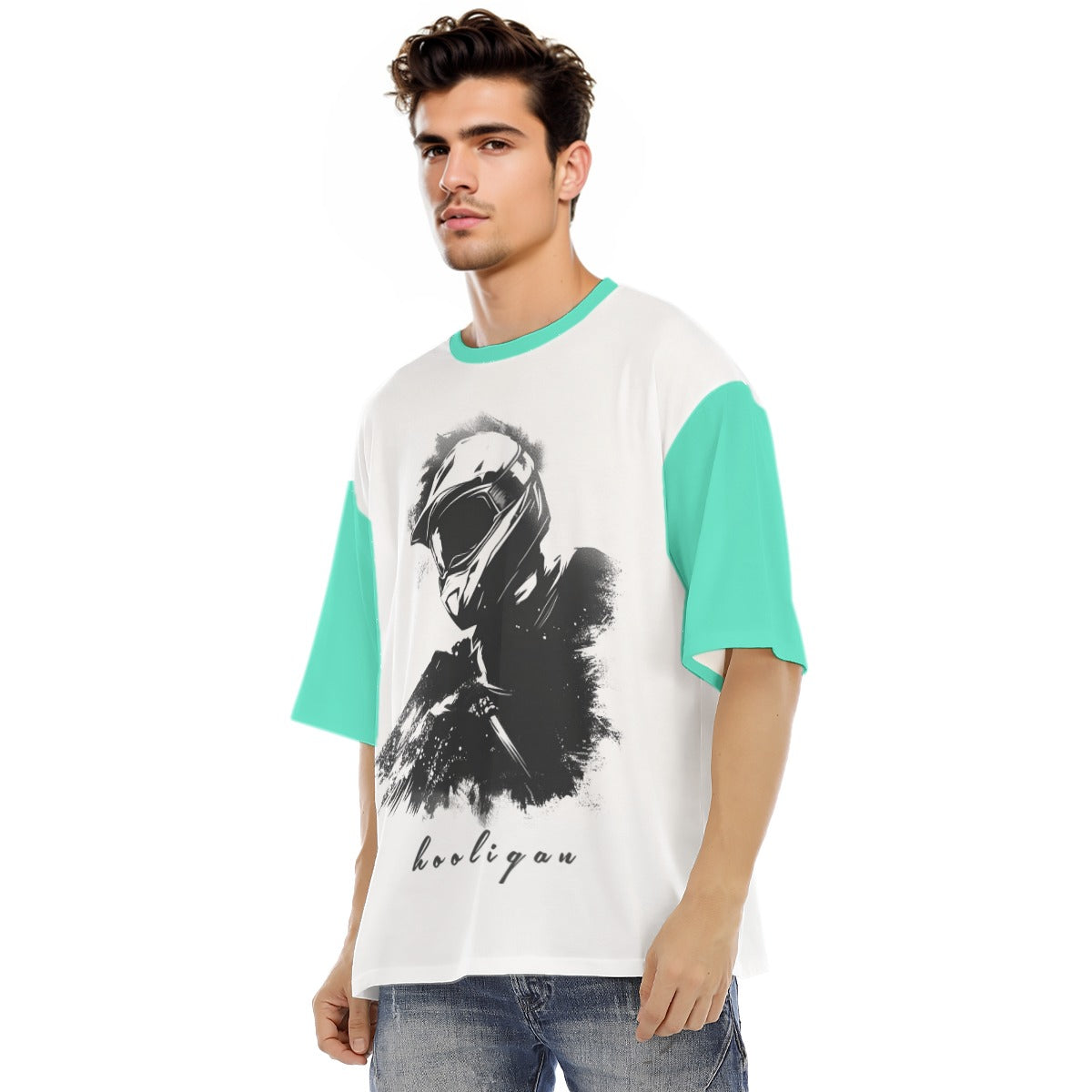 All-Over Print Men's Raglan Short Sleeve T-Shirt|180GMS COTTON