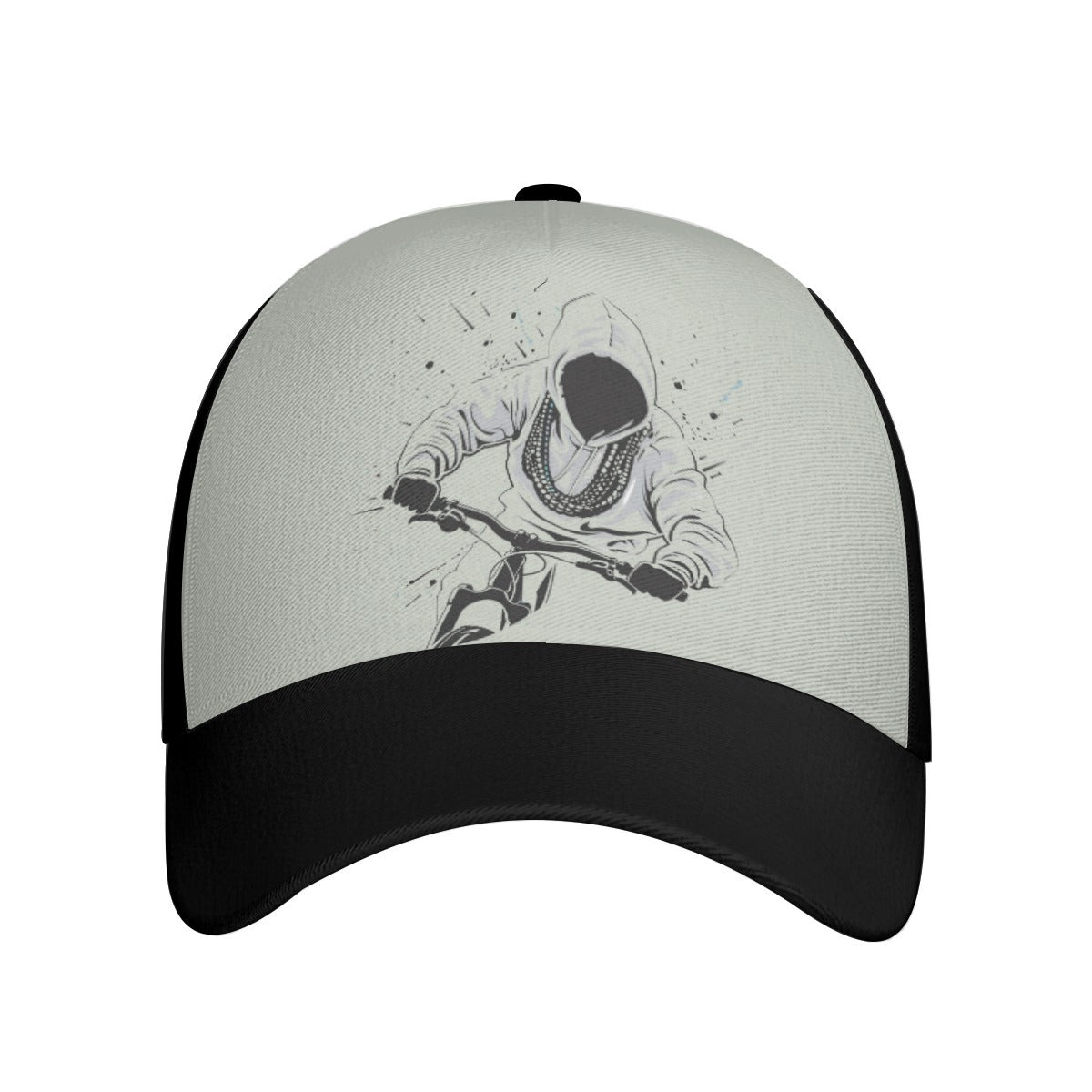 All-Over Print Peaked Cap With Box