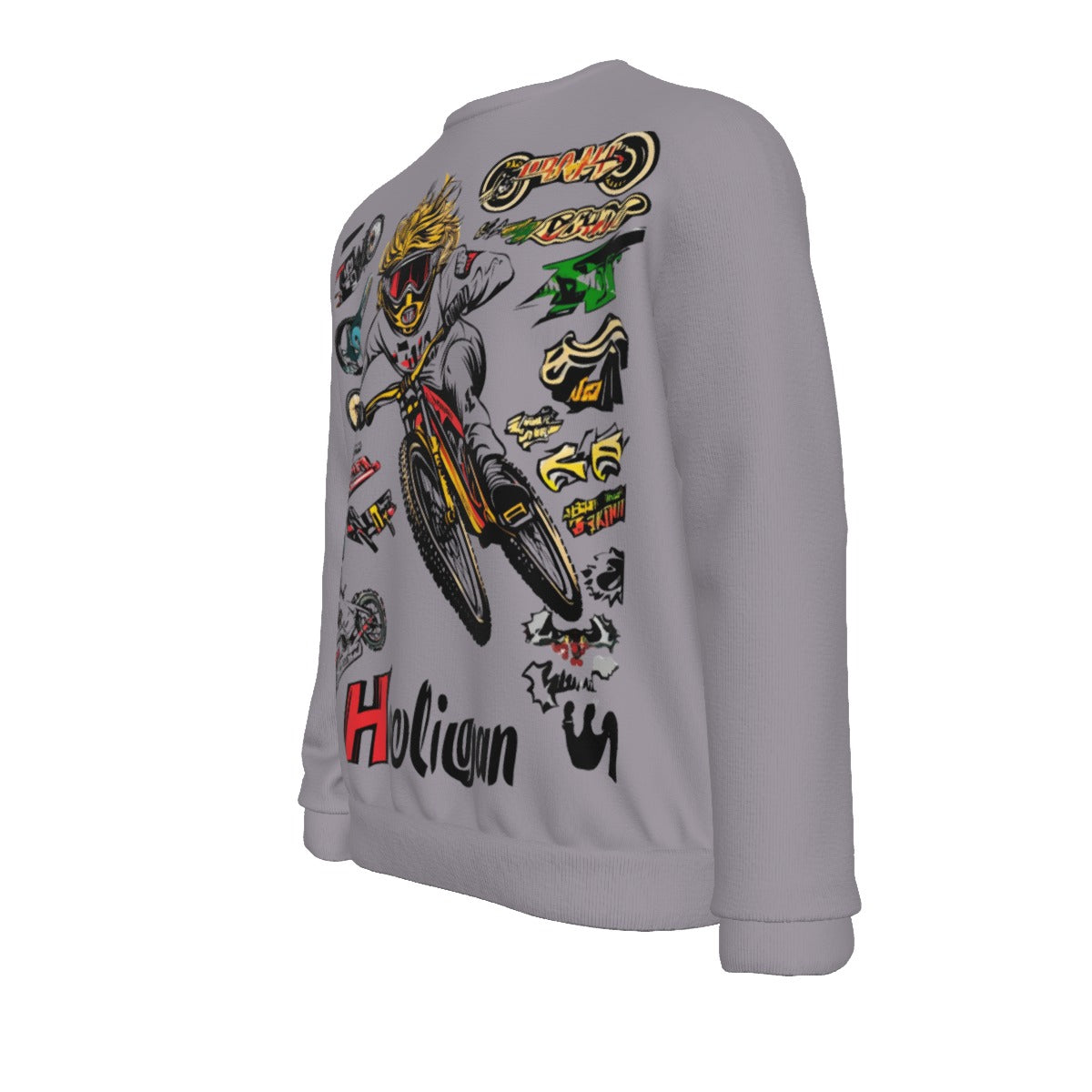 All-Over Print Unisex O-neck Sweatshirt | 310GSM Cotton