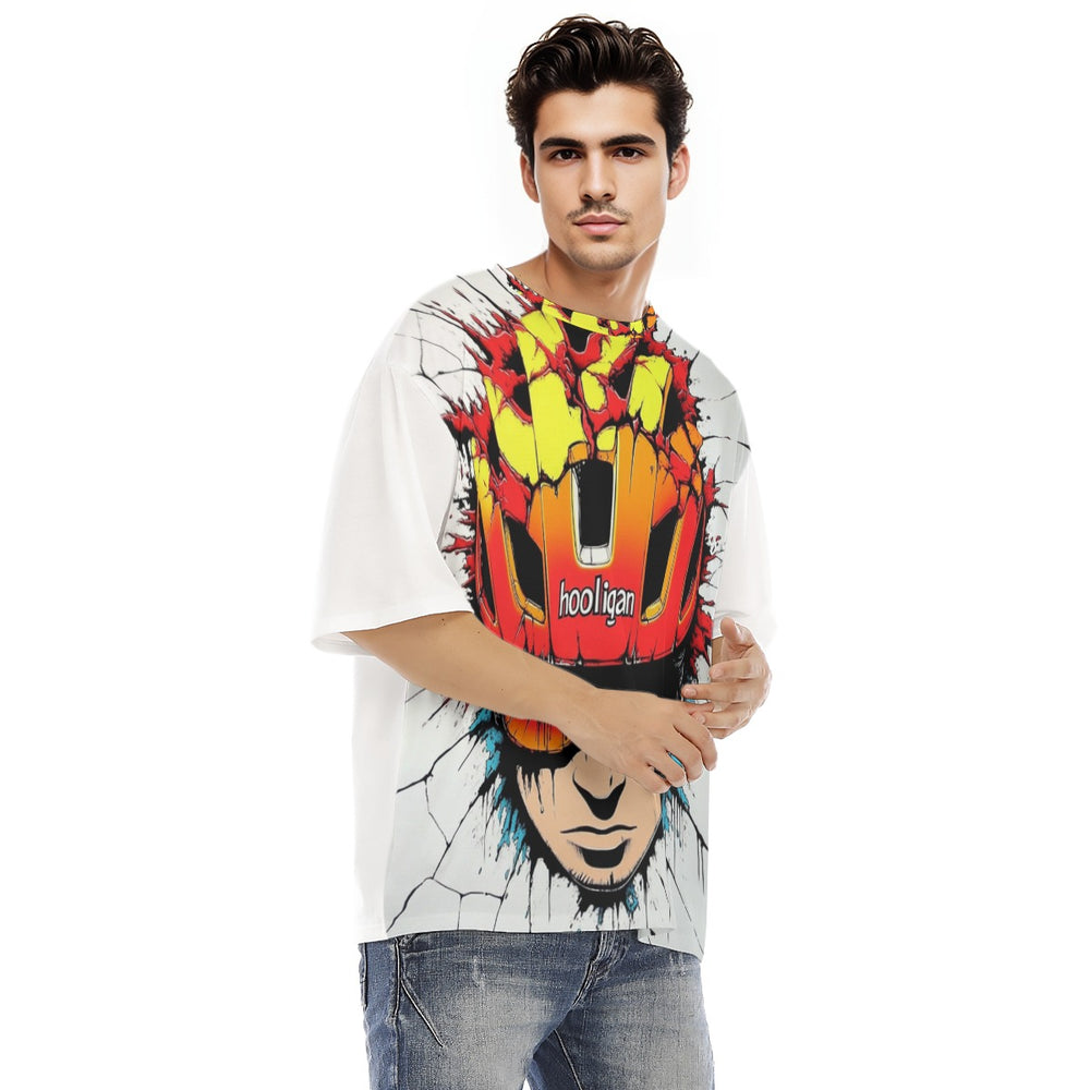 All-Over Print Men's Raglan Short Sleeve T-Shirt|180GSM COTTON