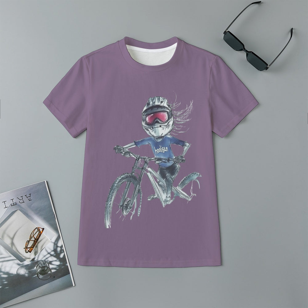 All-Over Print Children's Short-Sleeve T-Shirt | 180GSM Cotton