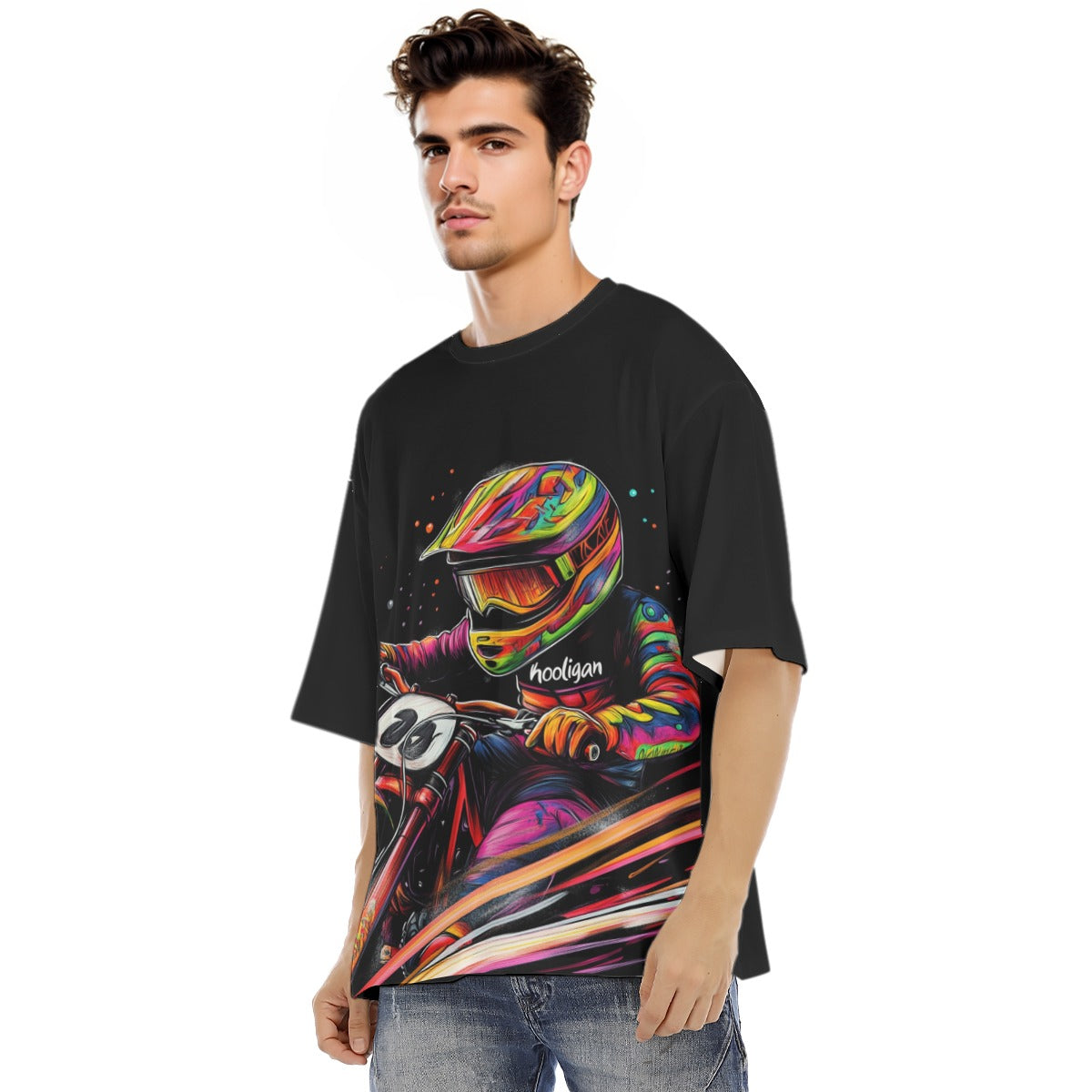 All-Over Print Men's Raglan Short Sleeve T-Shirt|180GMS COTTON