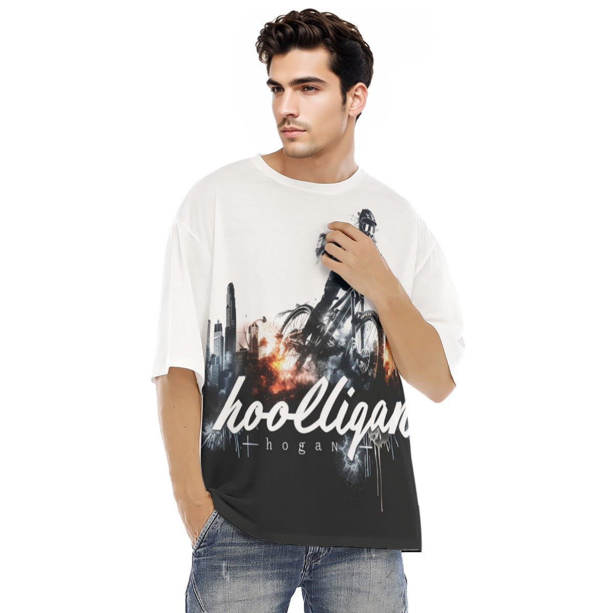 All-Over Print Men's Raglan Short Sleeve T-Shirt|180GMS COTTON