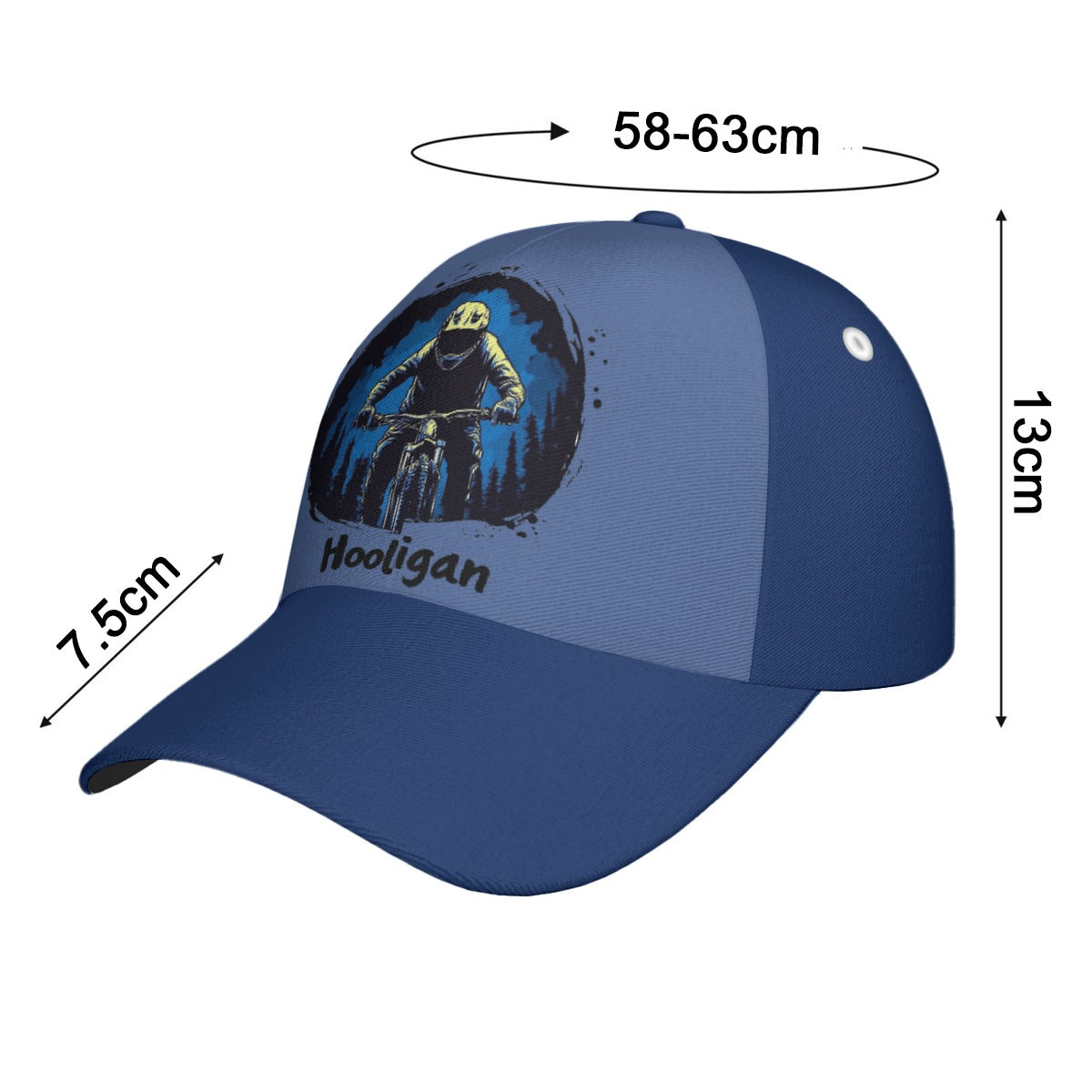 All-Over Print Peaked Cap With Box