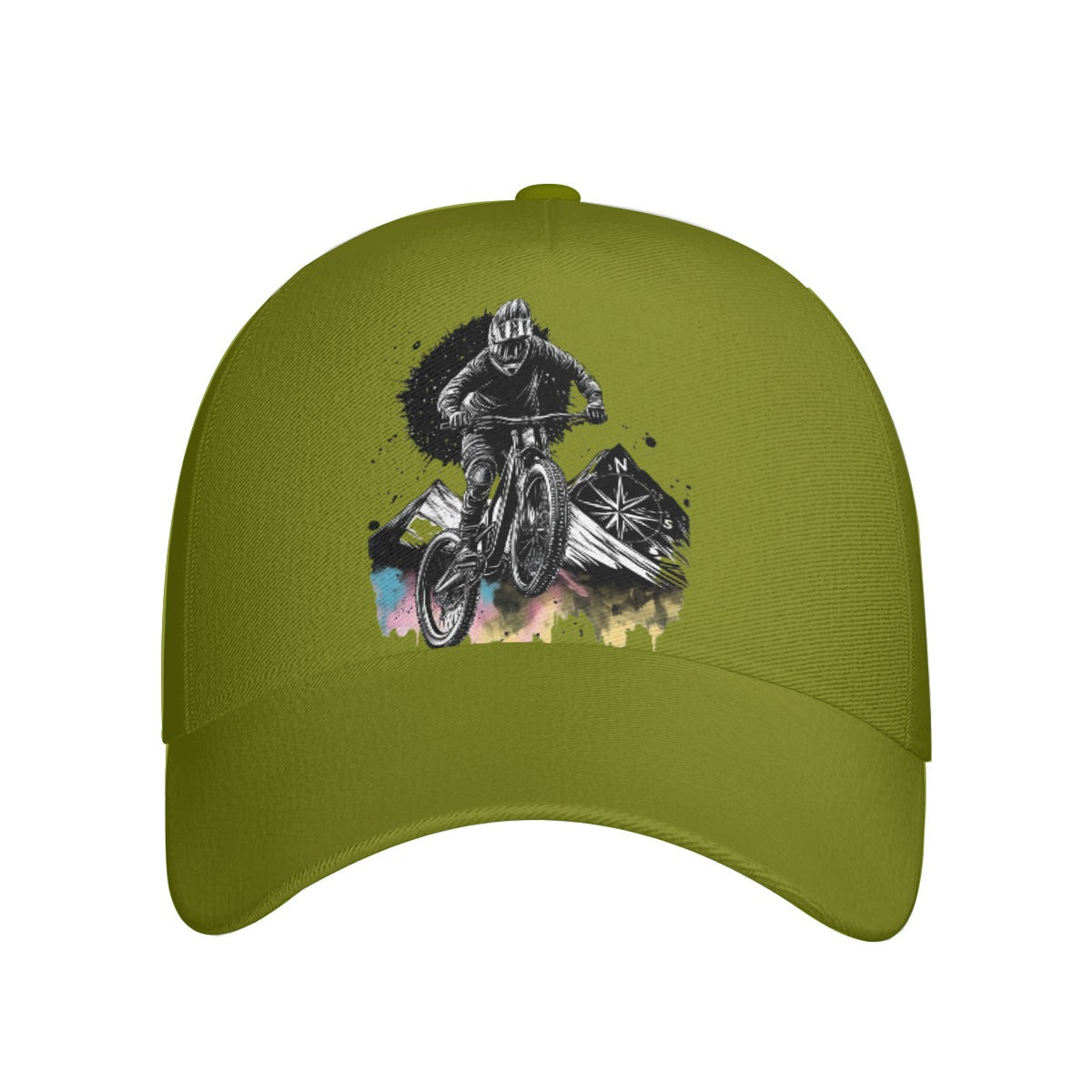 All-Over Print Peaked Cap With Box