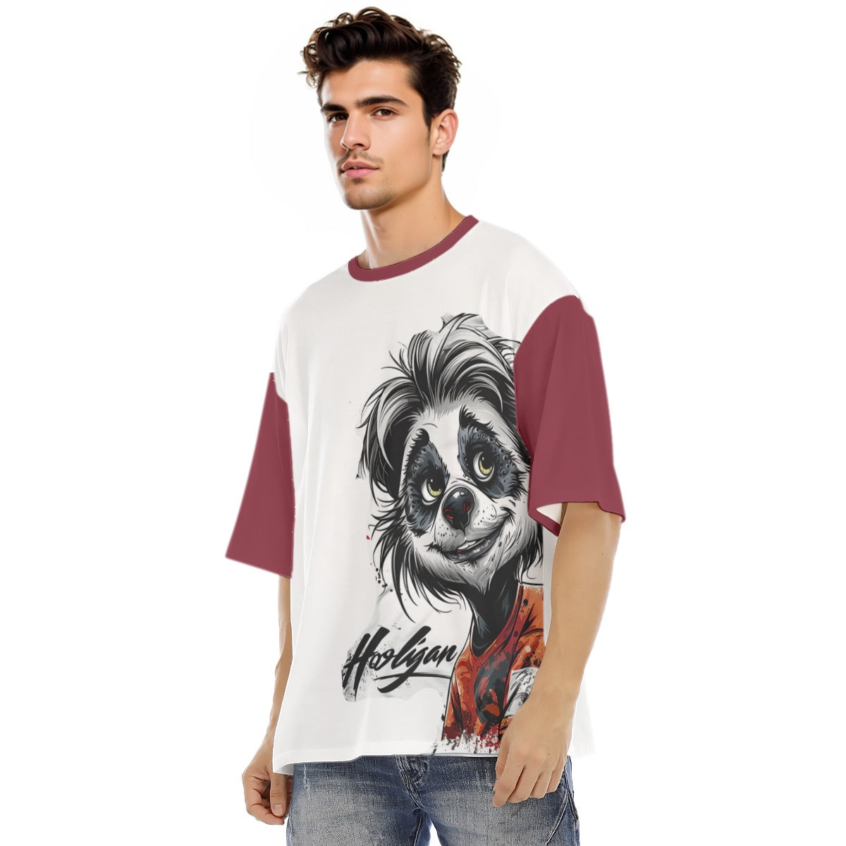 All-Over Print Men's Raglan Short Sleeve T-Shirt|180GMS COTTON