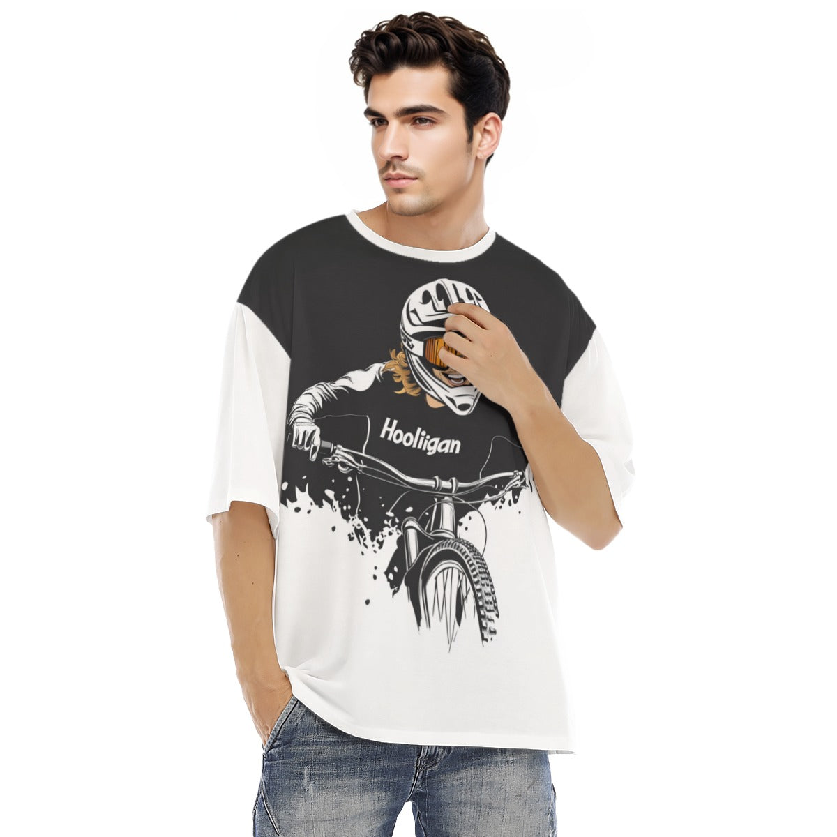 All-Over Print Men's Raglan Short Sleeve T-Shirt|180GMS COTTON