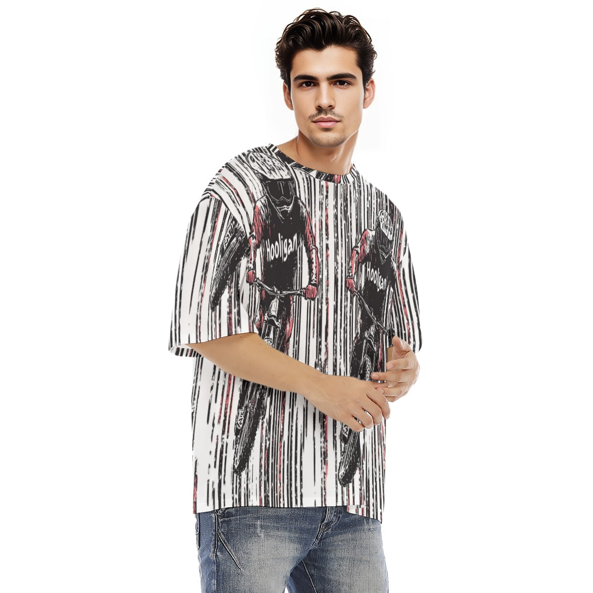 All-Over Print Men's Raglan Short Sleeve T-Shirt|180GMS COTTON