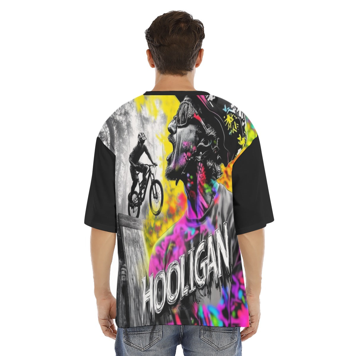 All-Over Print Men's Raglan Short Sleeve T-Shirt|180GSM COTTON