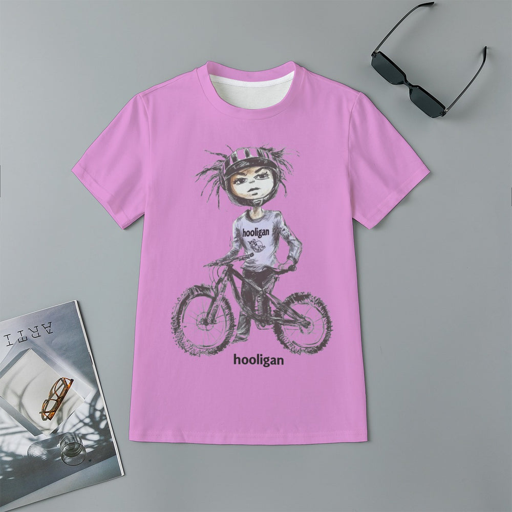 All-Over Print Children's Short-Sleeve T-Shirt | 180GSM Cotton