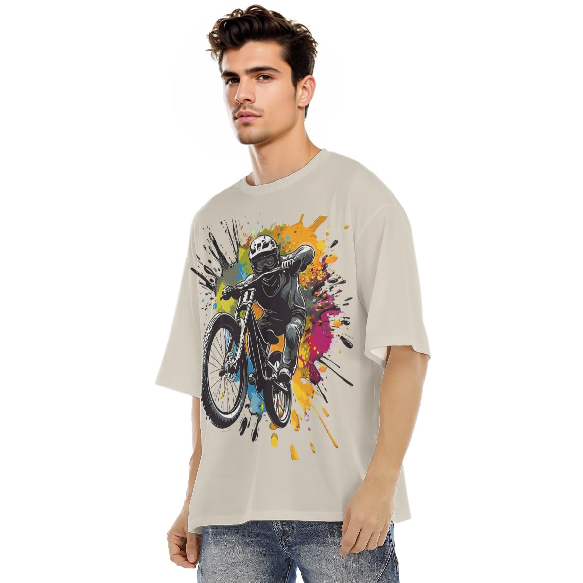 All-Over Print Men's Raglan Short Sleeve T-Shirt|180GMS COTTON