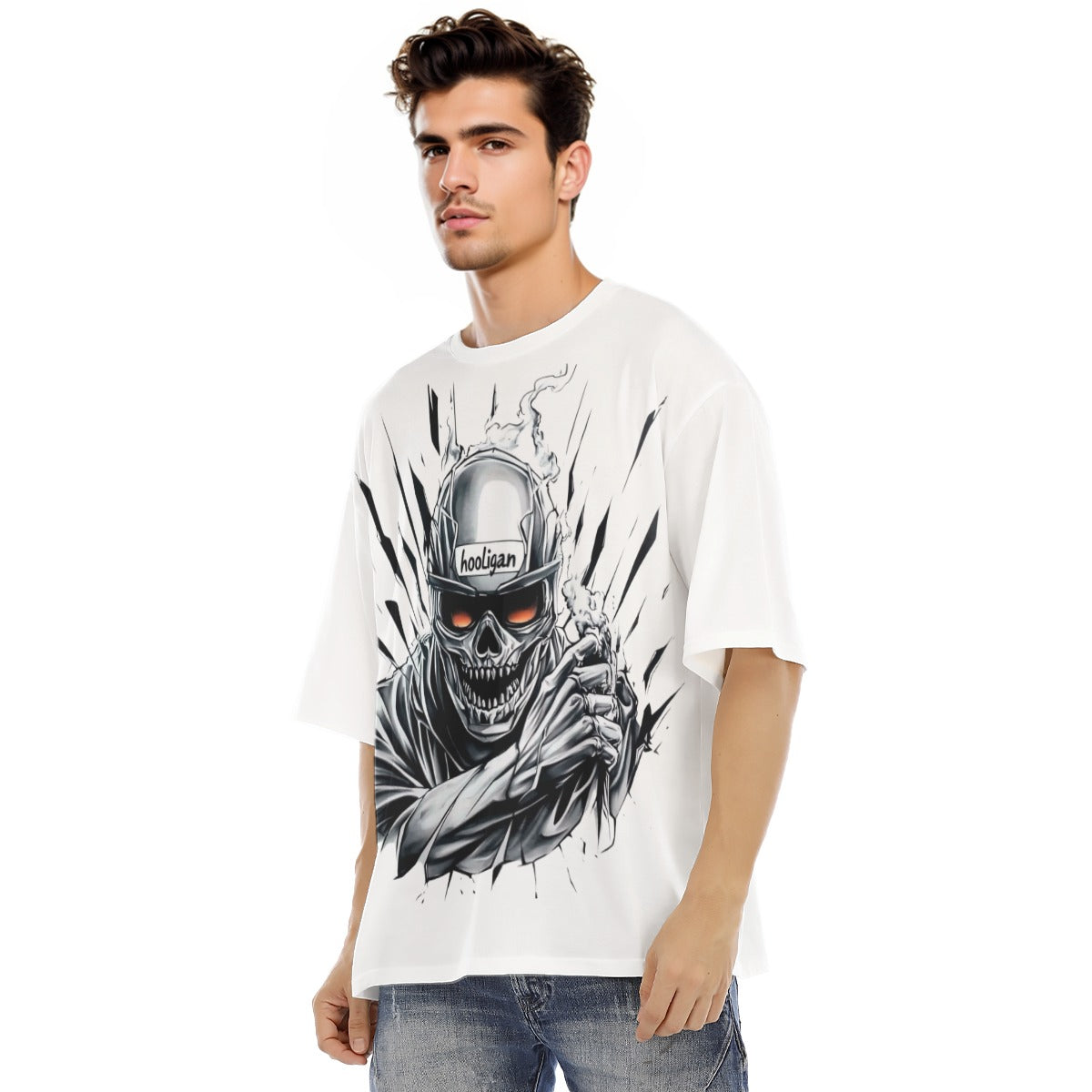 All-Over Print Men's Raglan Short Sleeve T-Shirt|180GSM COTTON