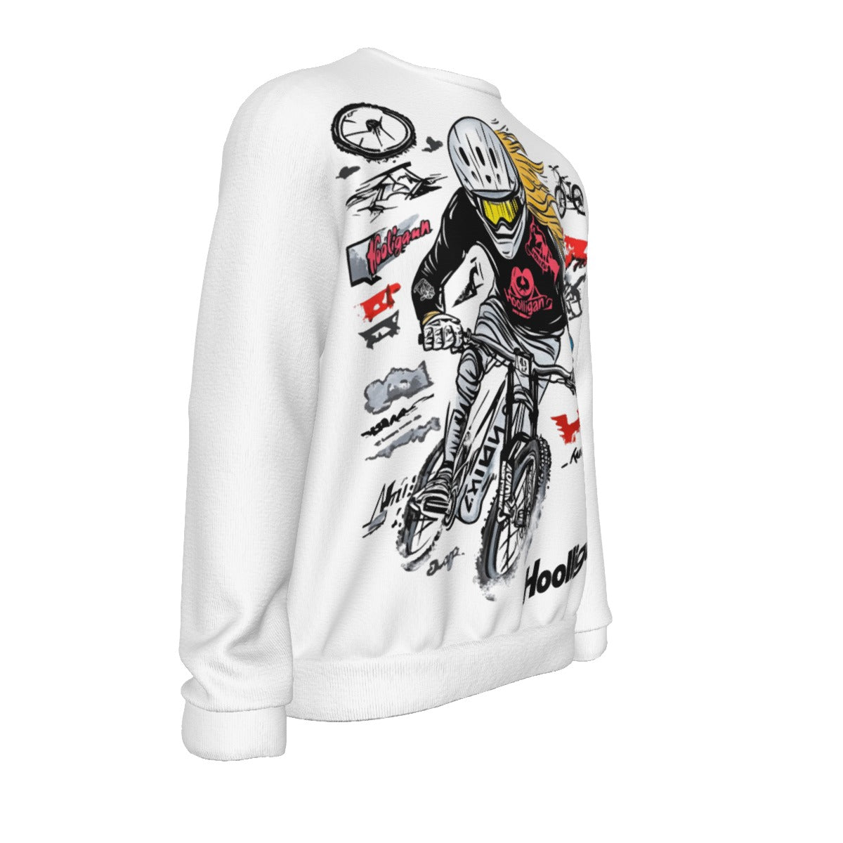 All-Over Print Unisex O-neck Sweatshirt | 310GSM Cotton