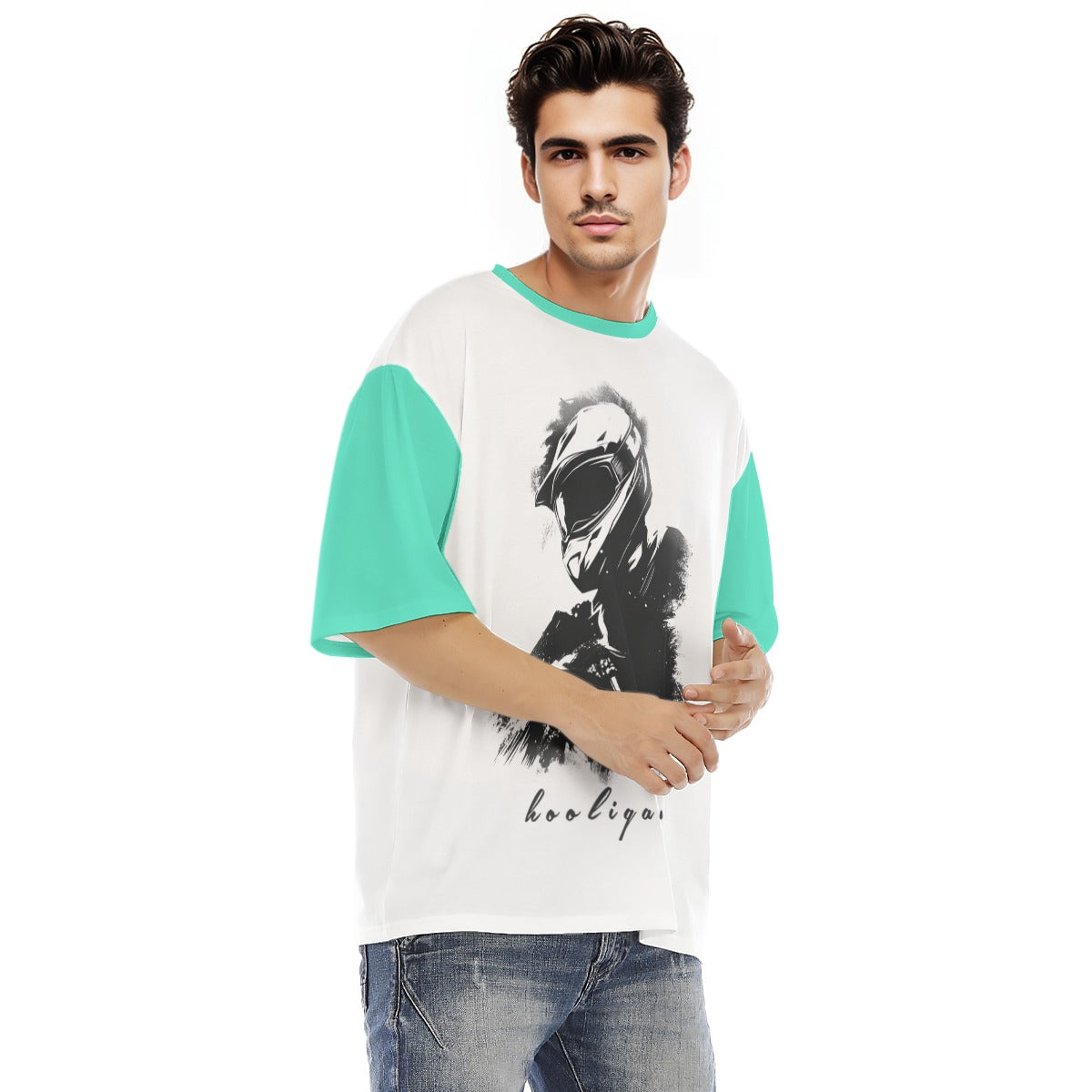 All-Over Print Men's Raglan Short Sleeve T-Shirt|180GMS COTTON