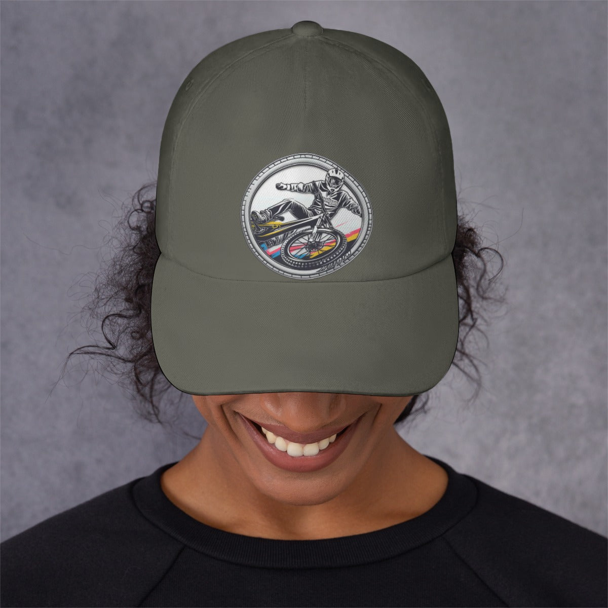 All-Over Print Peaked Cap With Box