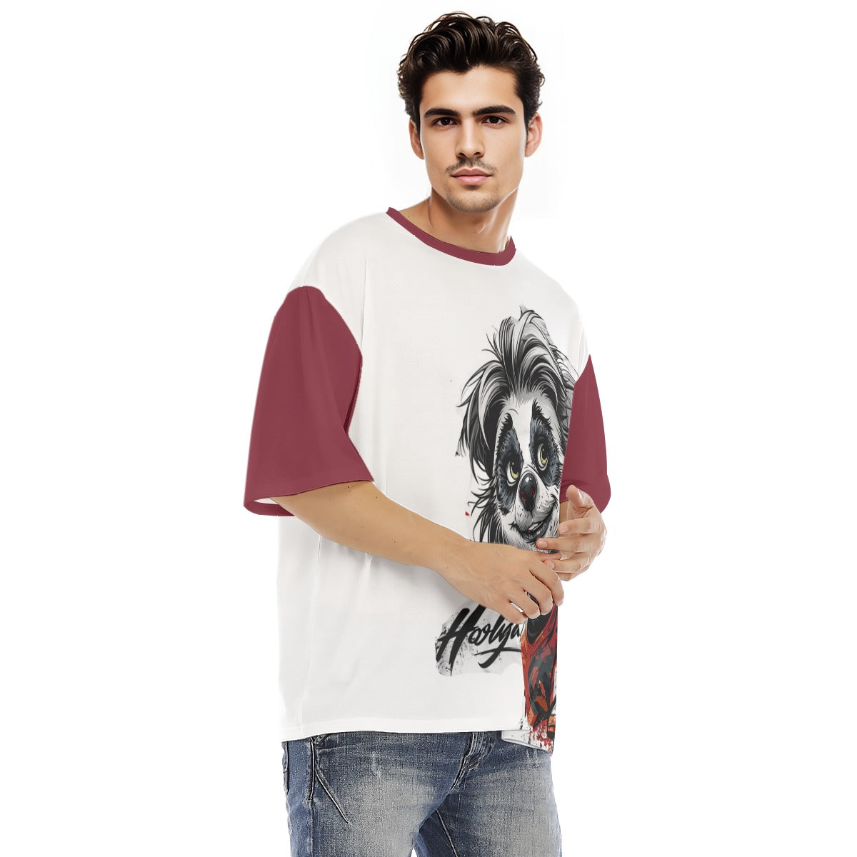 All-Over Print Men's Raglan Short Sleeve T-Shirt|180GMS COTTON