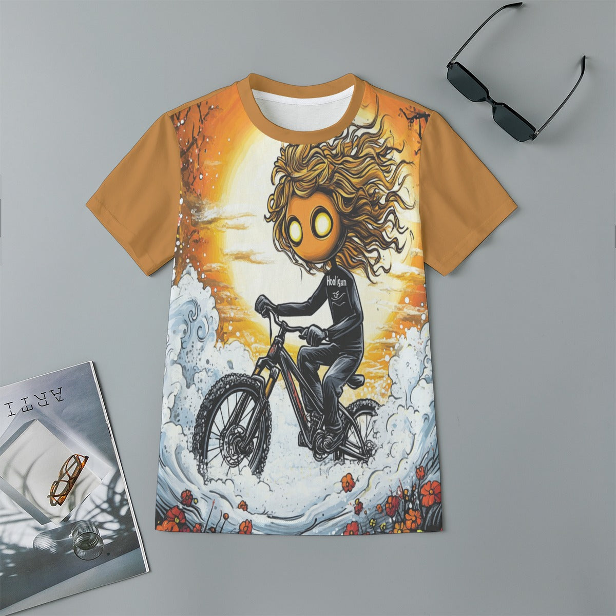 All-Over Print Children's Short-Sleeve T-Shirt | 180GSM Cotton