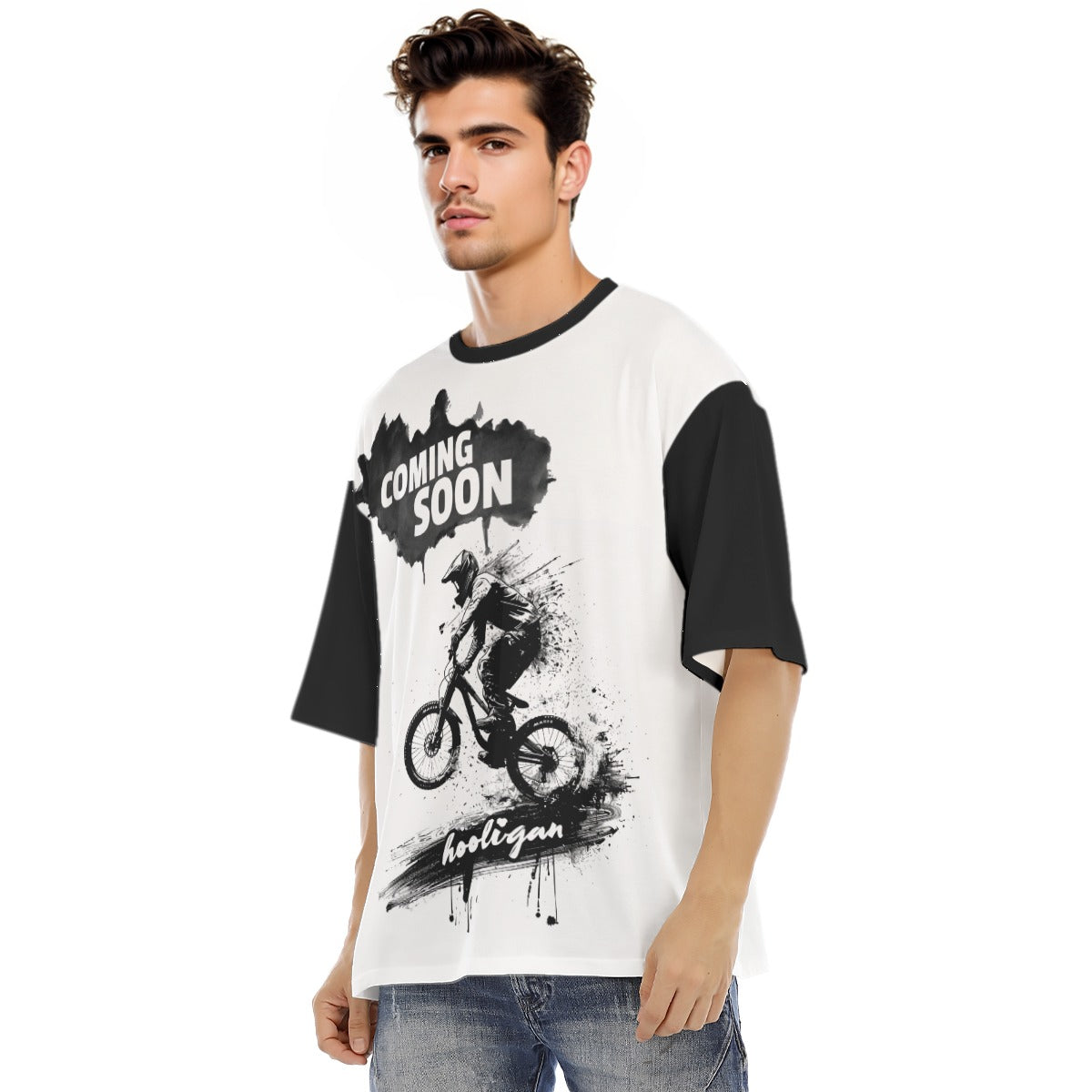 All-Over Print Men's Raglan Short Sleeve T-Shirt|180GMS COTTON