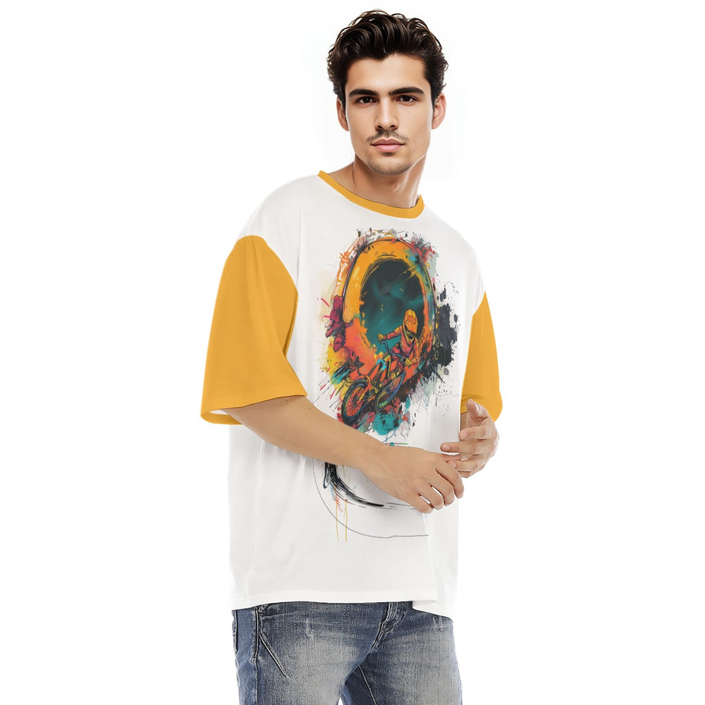 All-Over Print Men's Raglan Short Sleeve T-Shirt|180GMS COTTON