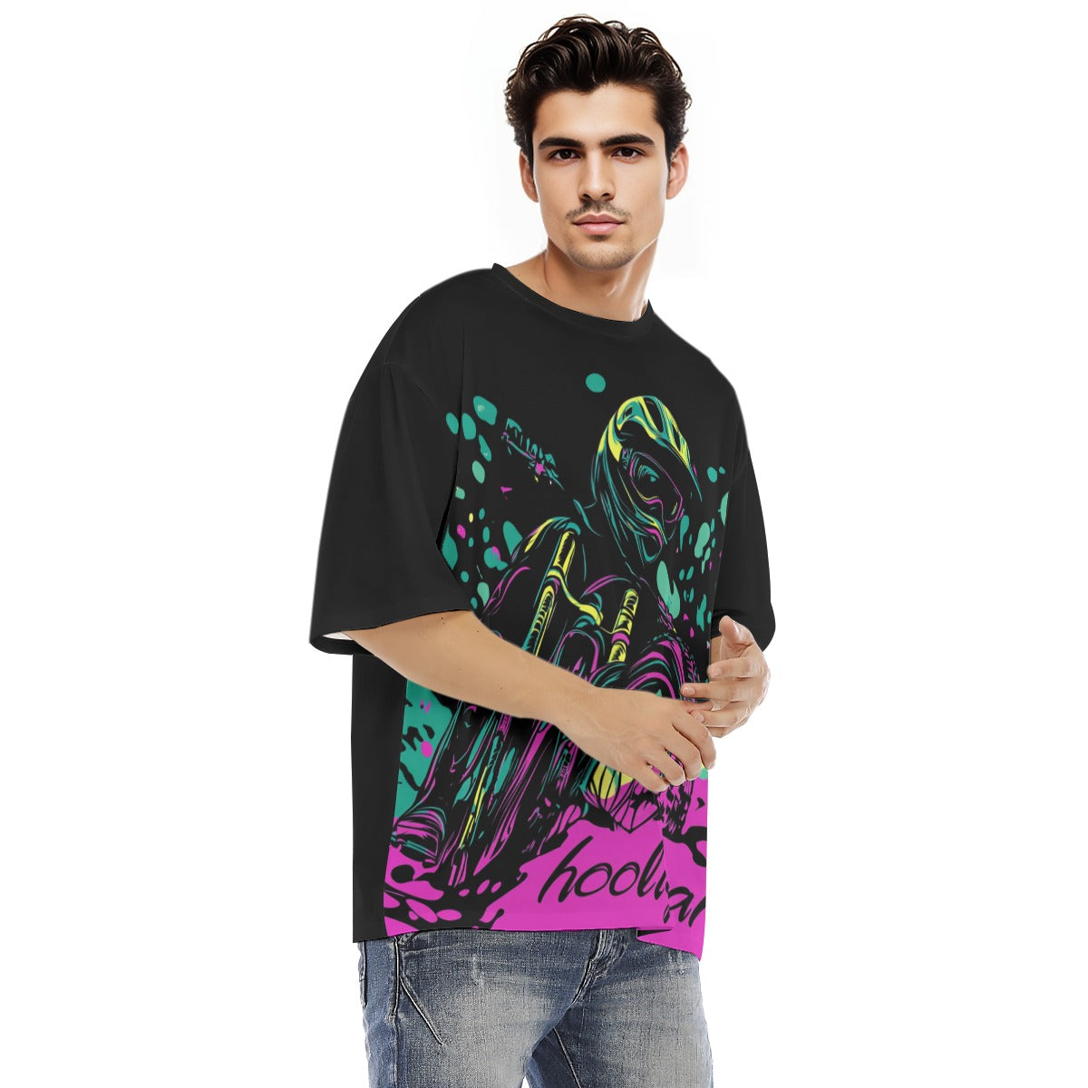 All-Over Print Men's Raglan Short Sleeve T-Shirt|180GSM COTTON