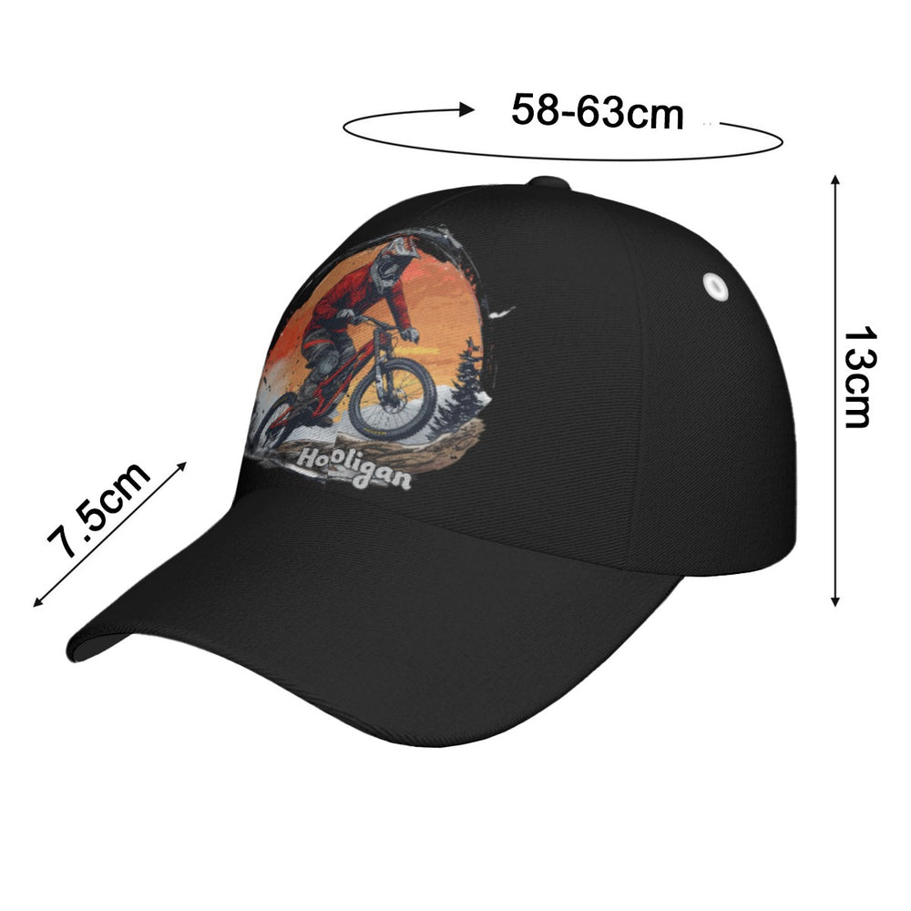 All-Over Print Peaked Cap With Box