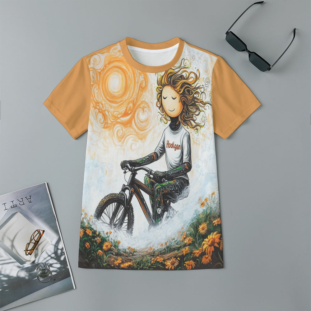 All-Over Print Children's Short-Sleeve T-Shirt | 180GSM Cotton