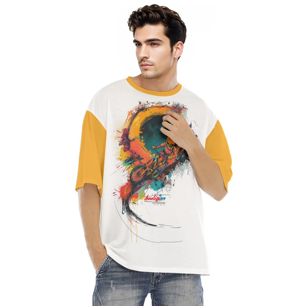 All-Over Print Men's Raglan Short Sleeve T-Shirt|180GMS COTTON