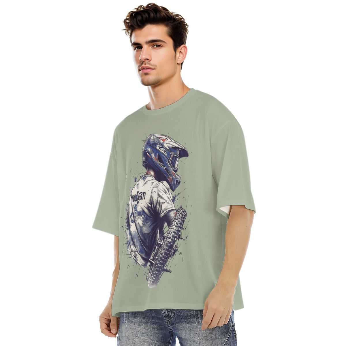 All-Over Print Men's Raglan Short Sleeve T-Shirt|180GMS COTTON