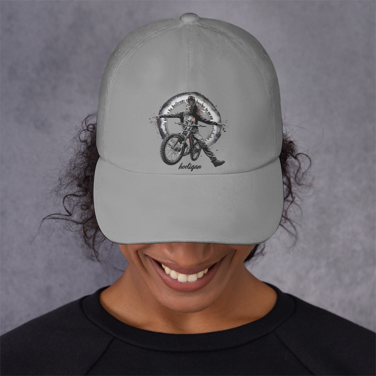 All-Over Print Peaked Cap With Box