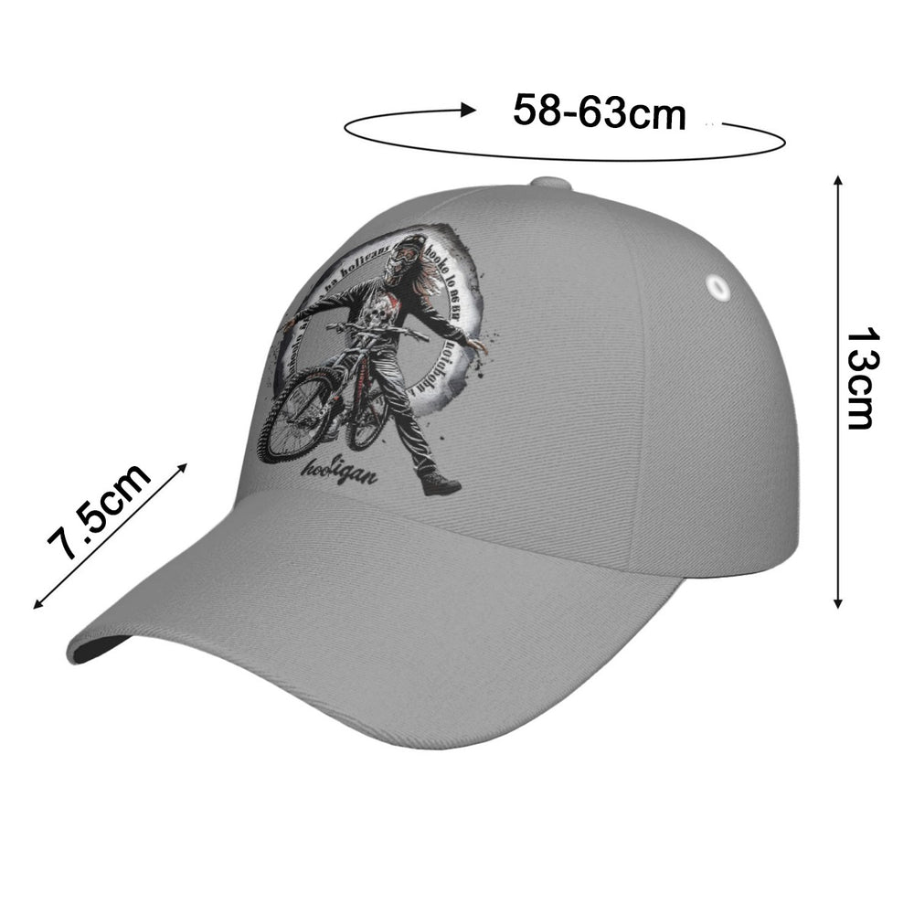 All-Over Print Peaked Cap With Box