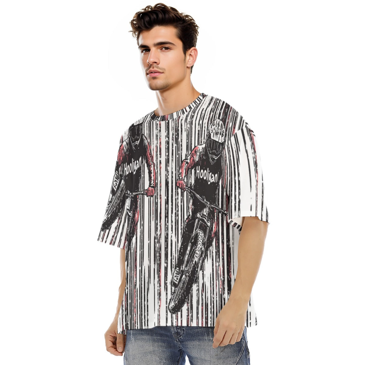 All-Over Print Men's Raglan Short Sleeve T-Shirt|180GMS COTTON