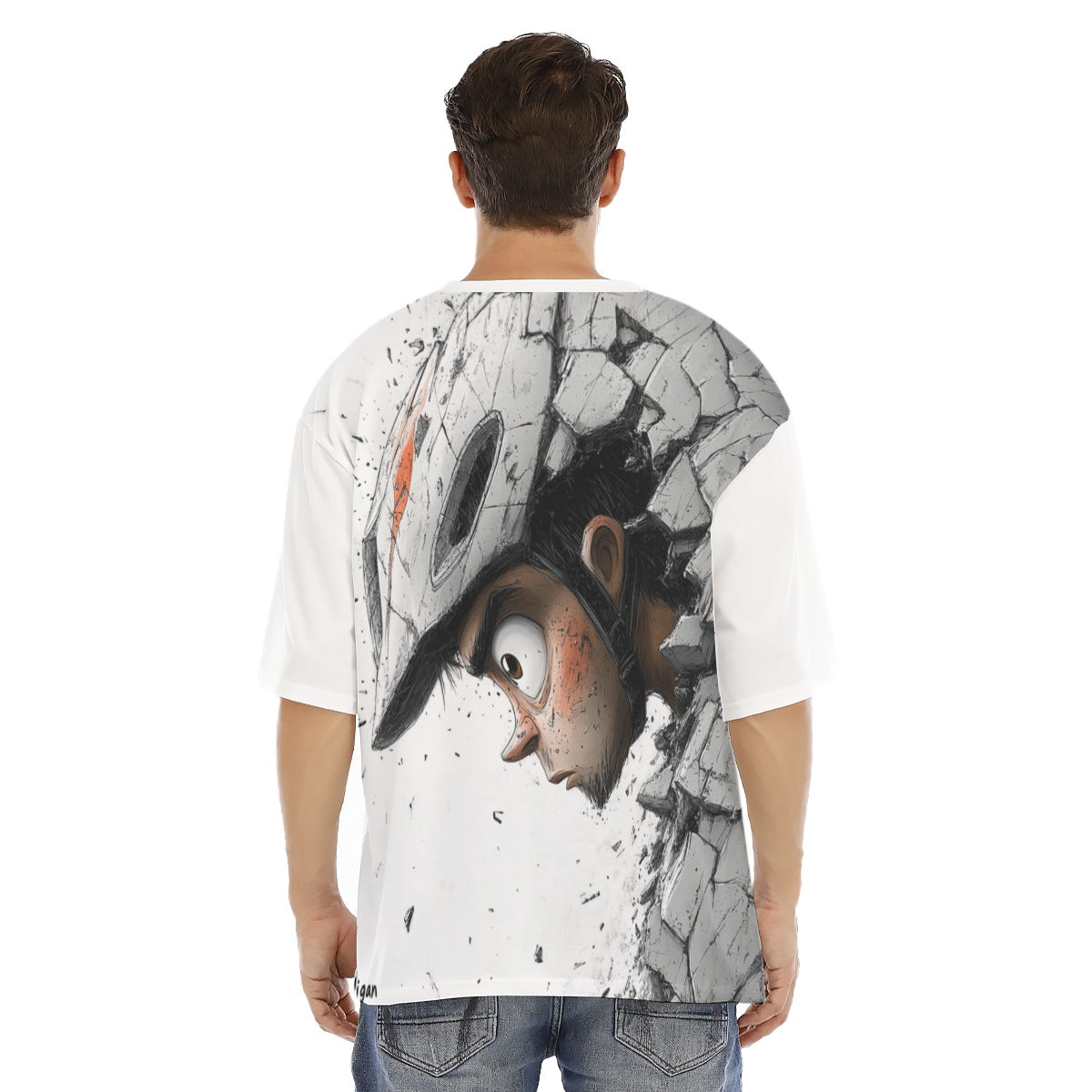 All-Over Print Men's Raglan Short Sleeve T-Shirt|180GSM COTTON