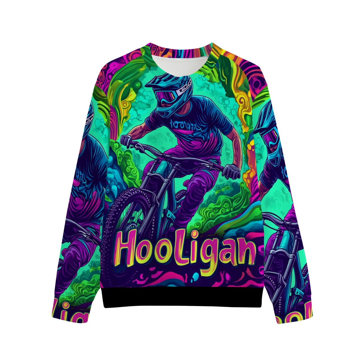 All-Over Print Unisex O-neck Sweatshirt | 310GSM Cotton