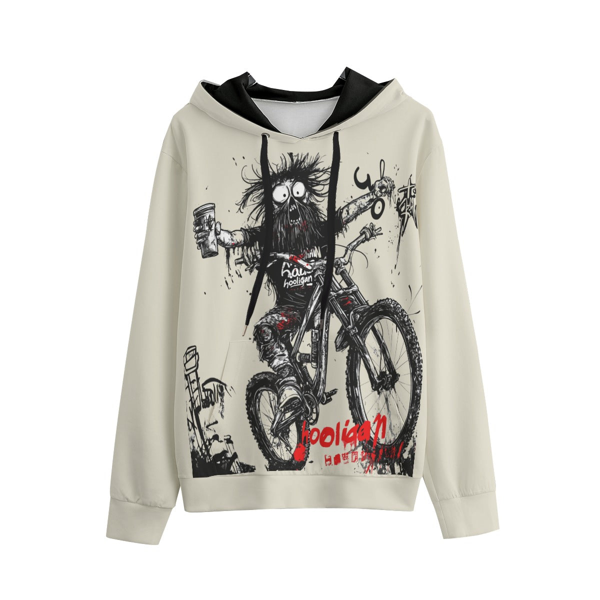 All-Over Print Unisex Pullover Hoodie | 310GSM Cotton