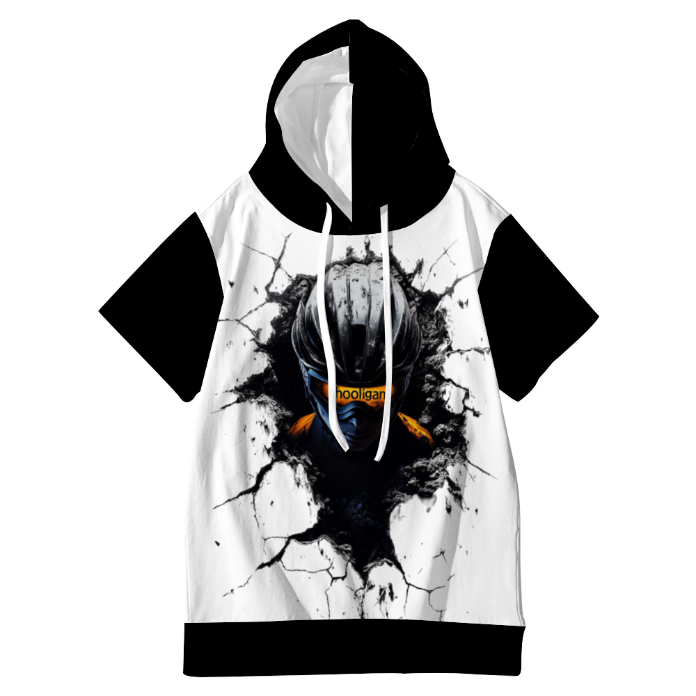 Custom Short Sleeve Hoodie