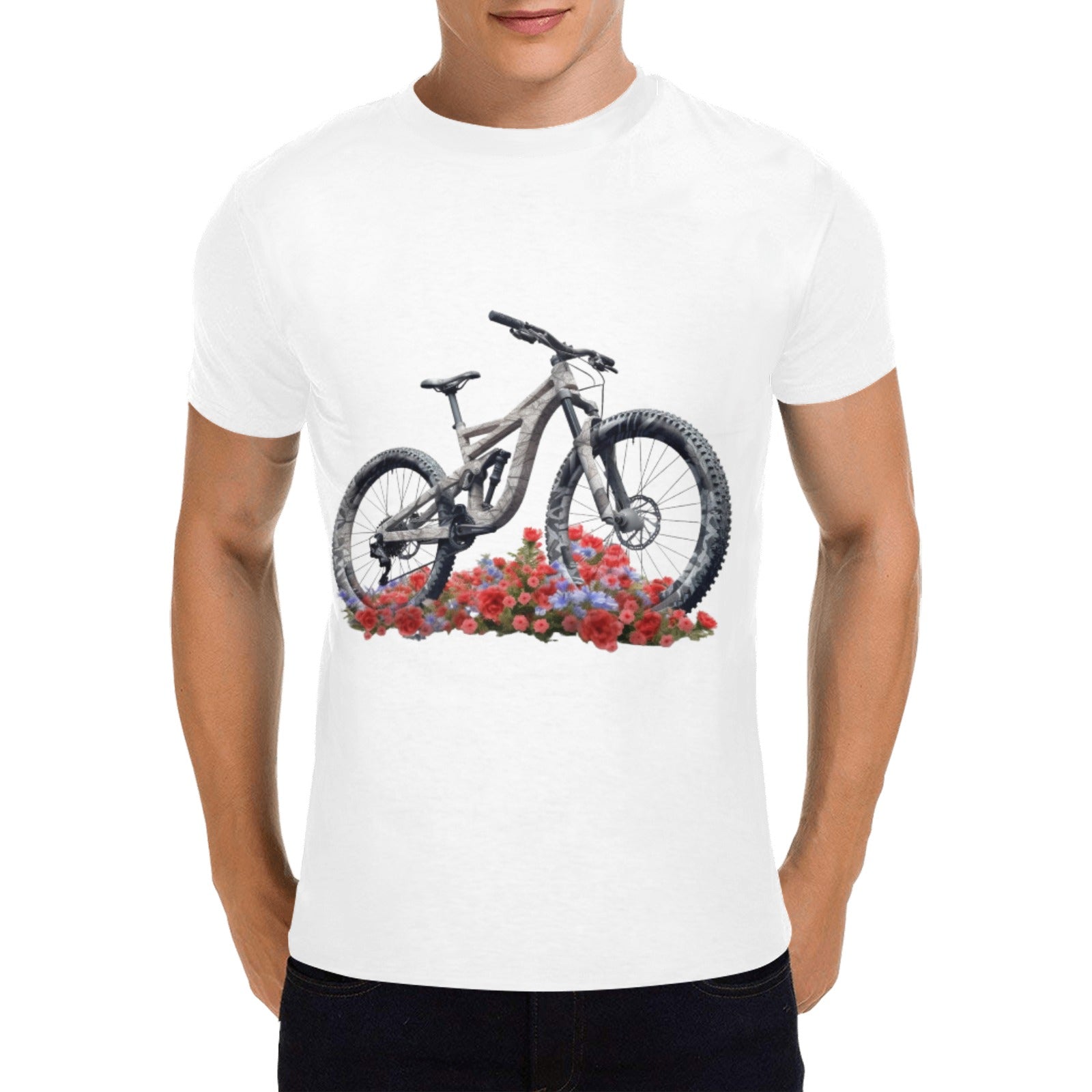 Men's All Over Print T-shirt (USA Size) (Model T40)