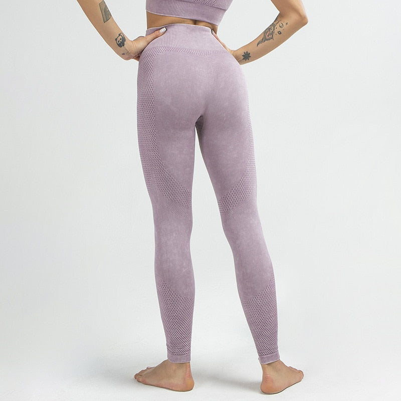 Women Gym Leggings Seamless Fitness Squat Proof High Waist Yoga Pants