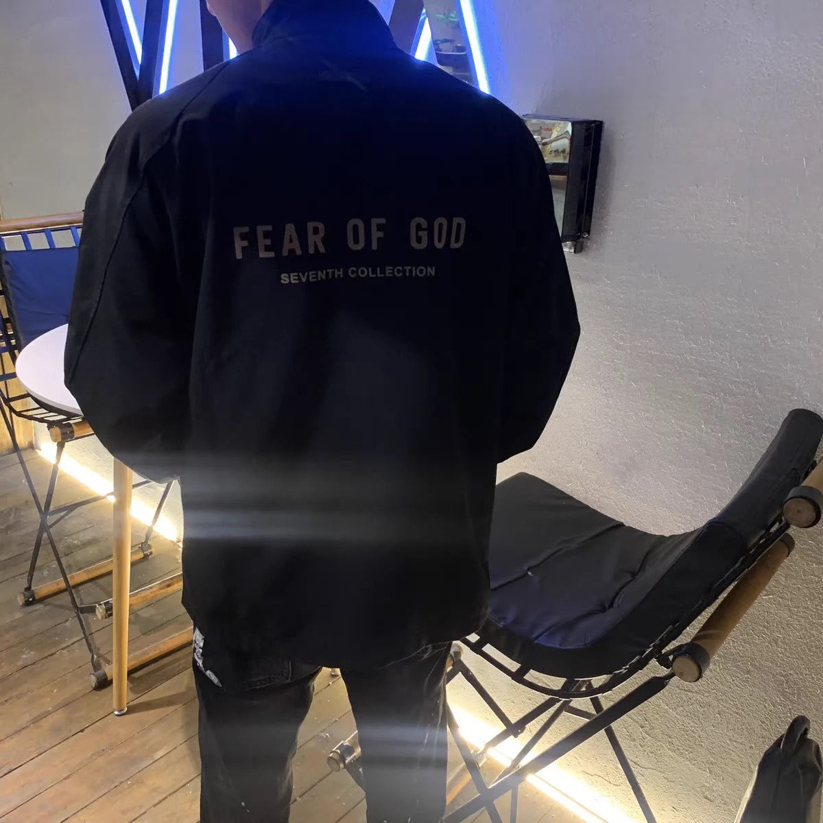 FEAR OF GOD FOG Season 7 Main Line Jacket Coat Zipper Men and Womens Spring and Autumn Versatile High Street Trend